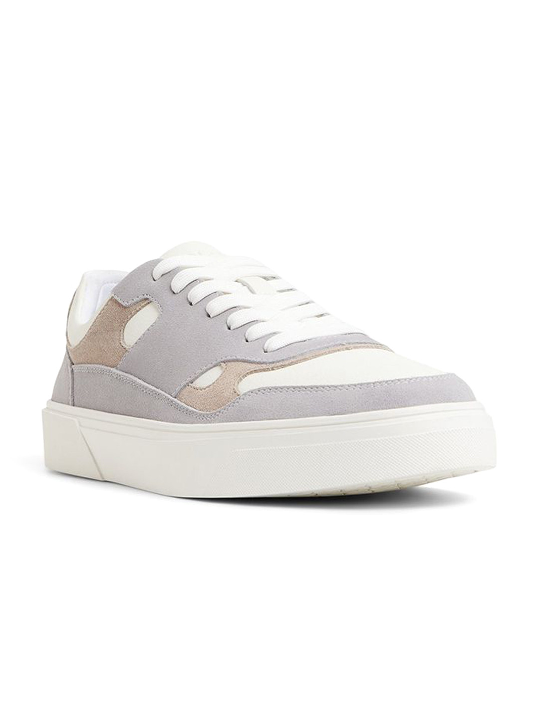 ALDO Men Curtisa Colourblocked Leather Sneakers