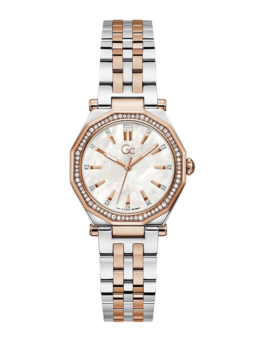 GC gleam Women Stainless Steel Bracelet Style Straps Analogue Watch Z55001L7