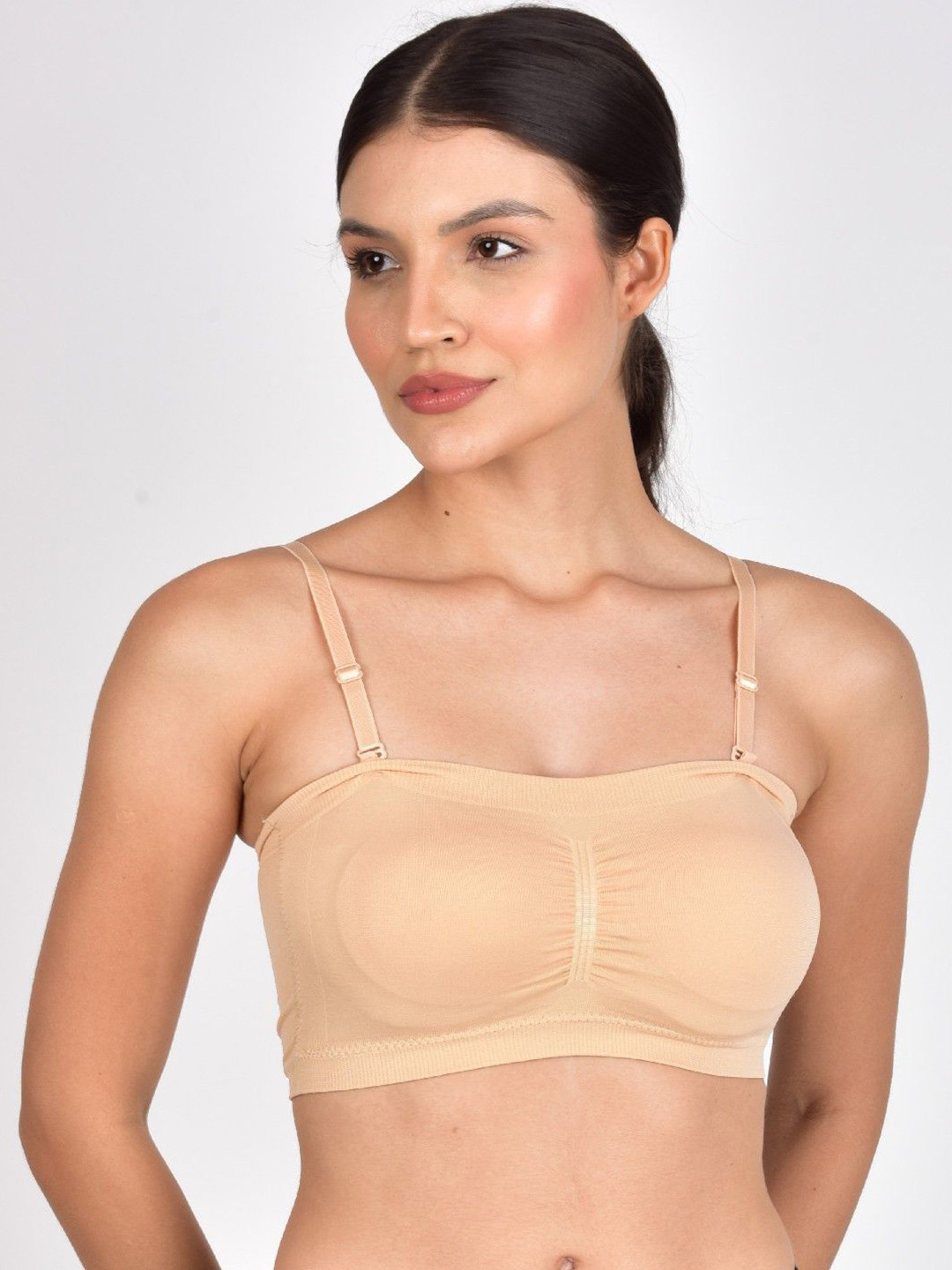 1TO FINITY Full Coverage Lightly Padded Seamless Bandeau Bra