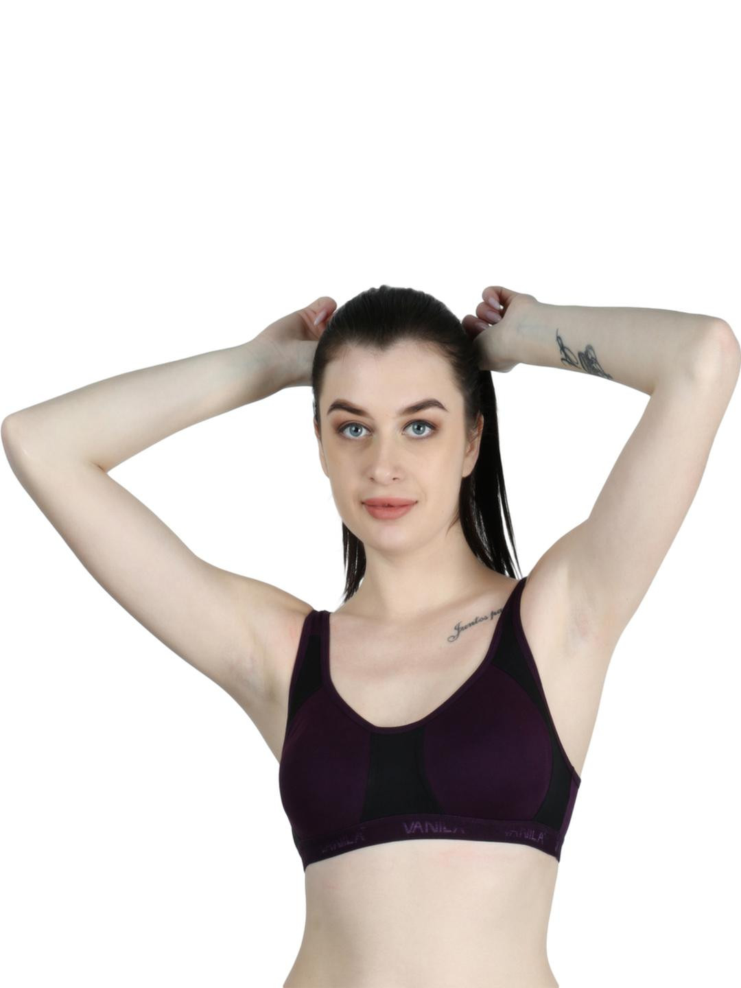 VANILA Women Magenta Ultra-Soft Seamless Full Coverage Bra