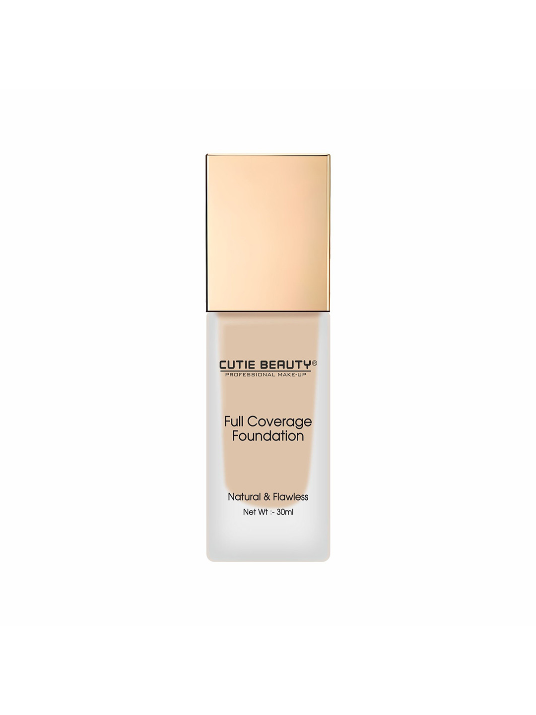 CUTIE BEAUTY Full Coverage Foundation - 30 ml - Shade 04