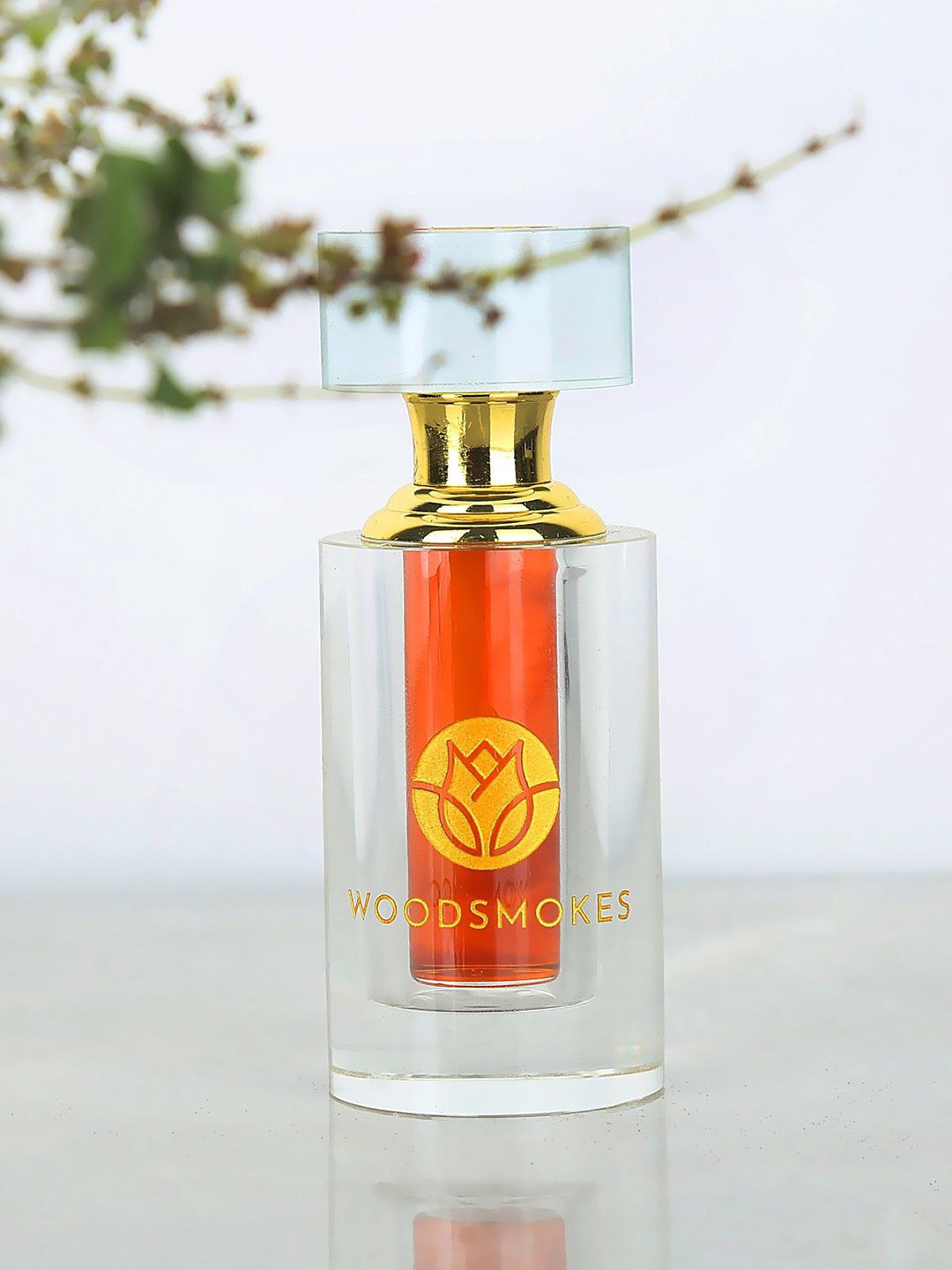 WOODSMOKES White Jasmine Mogra Long Lasting & Alcohol Free Attar - 12 ml
