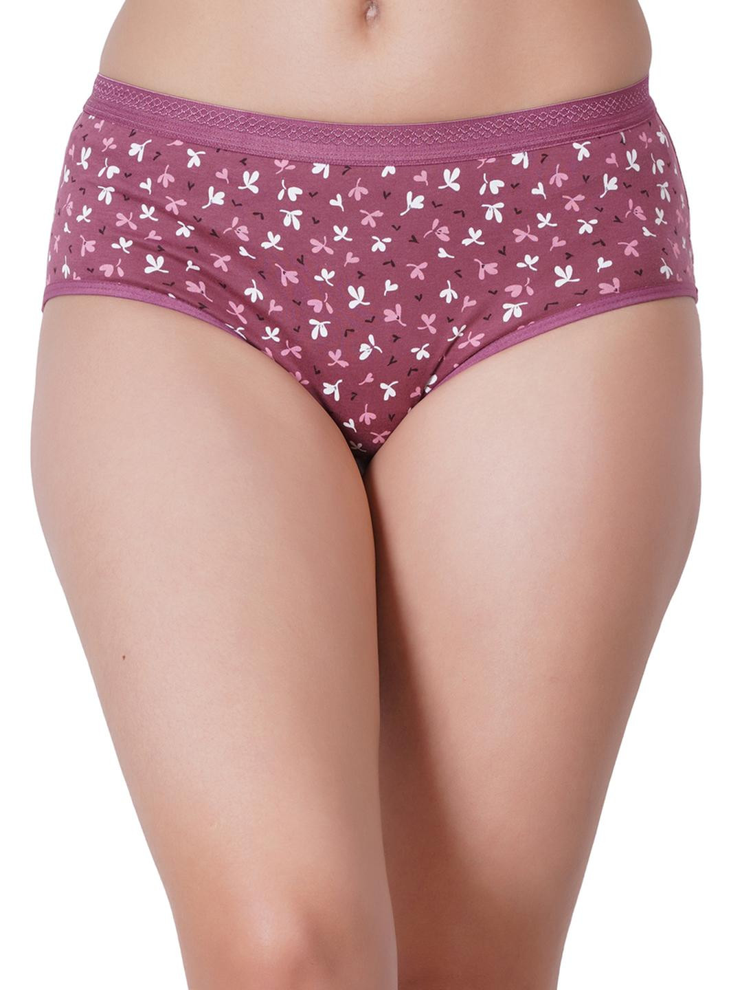 STYLE ACCORD Floral Printed Hipster Briefs