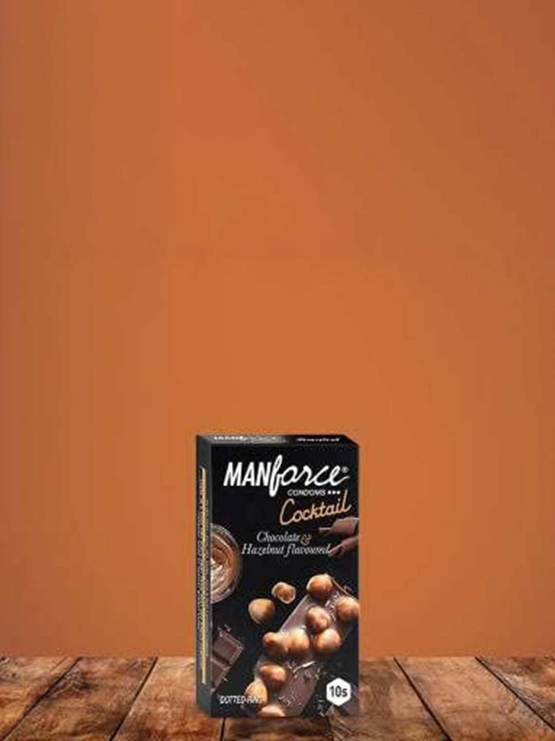 Manforce Set Of 2 Cocktail & Overtime Condoms10 Condoms Each - Chocolate & Orange