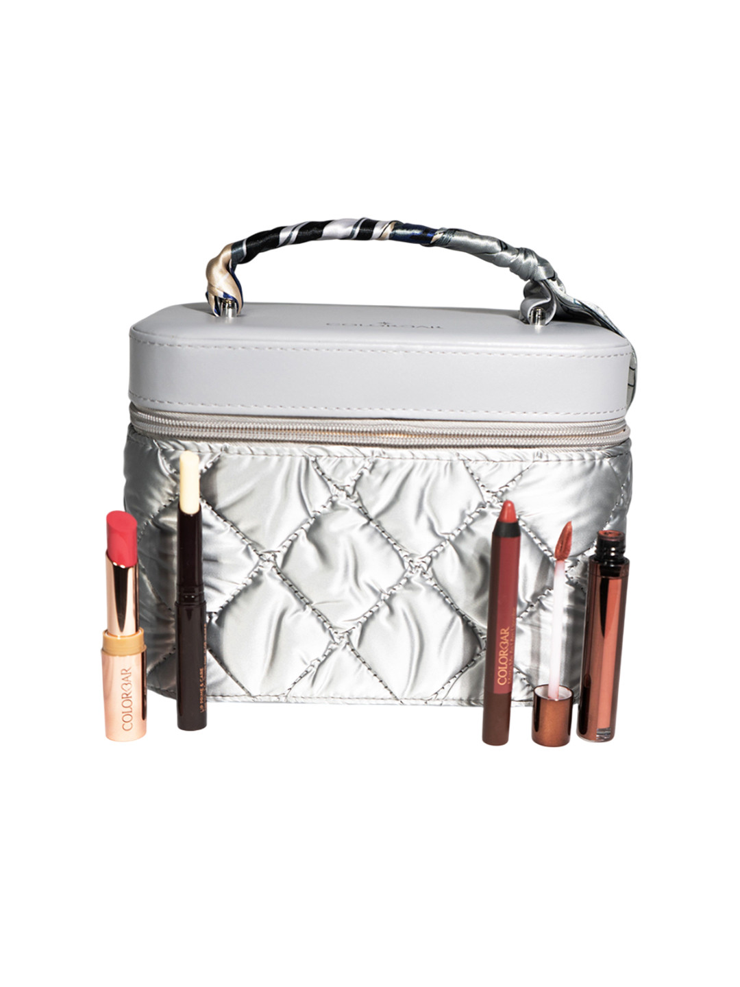 Colorbar Set Of 5 Nude Matte Lipstick & Makeup Box