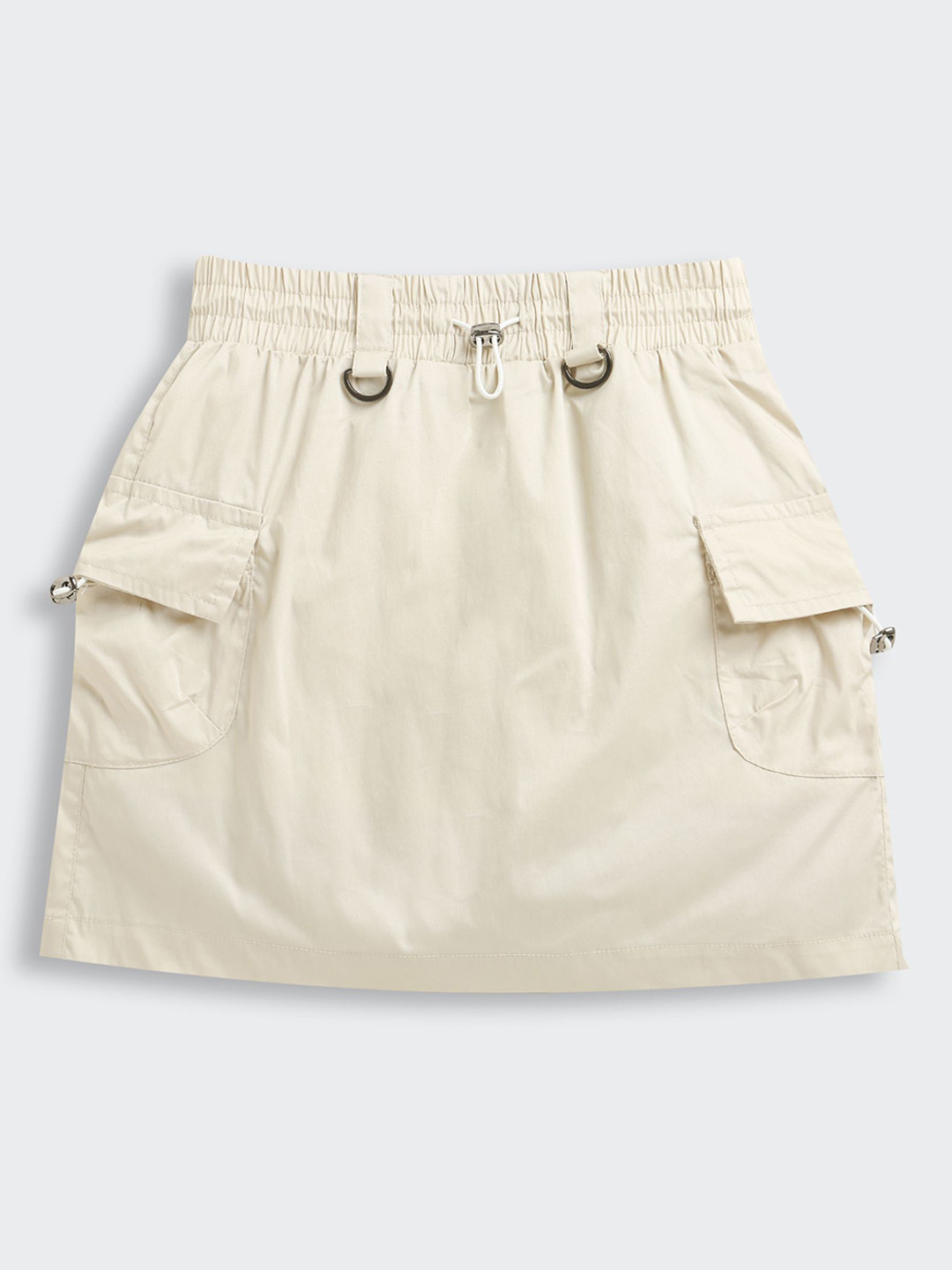 Tiny Girl Pure Cotton A-Line Knee Length Skirt