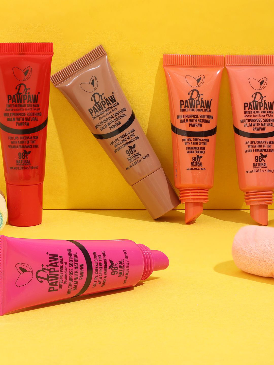 Dr. PAWPAW Tinted Nourishing Lip Balm - 10 ml - Hot Pink