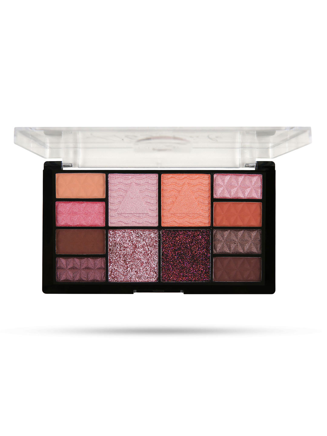 RED 4 Seven Seas Absolute 12 Colors Matte Shimmer Glittery Eyeshadow Palette - 32.2g - 03