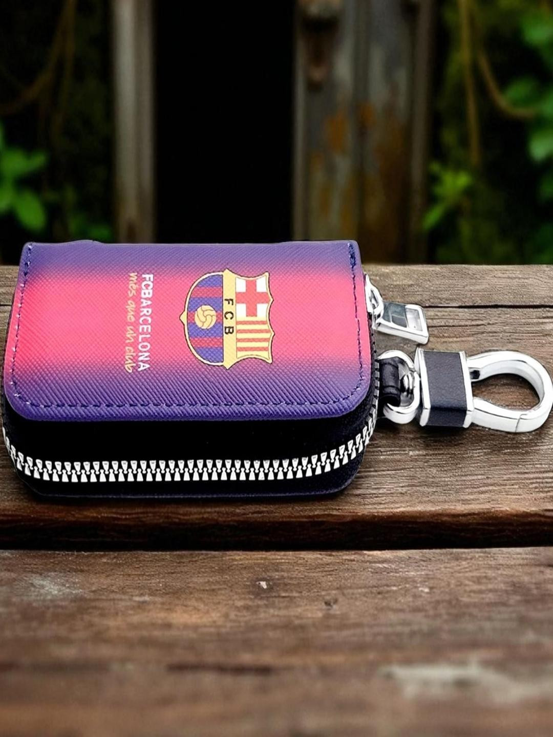 FCB Keychain And Keycover For Car And Bike