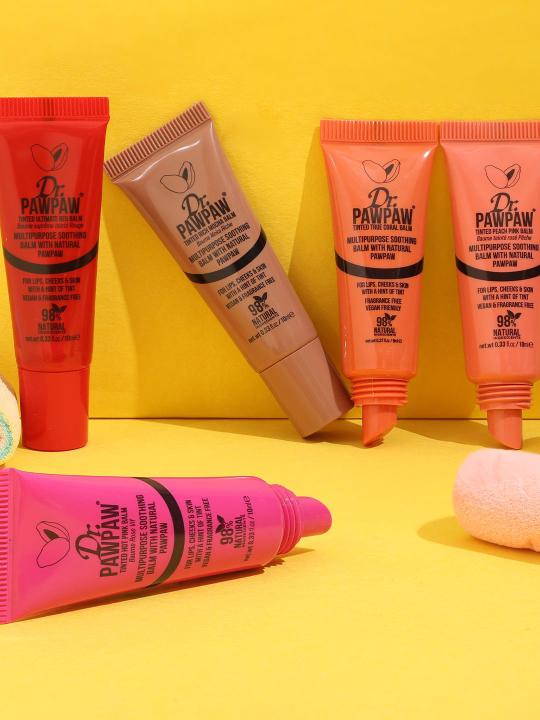 Dr. PAWPAW Tinted Nourishing Lip Balm - 10 ml - Ultimate Red