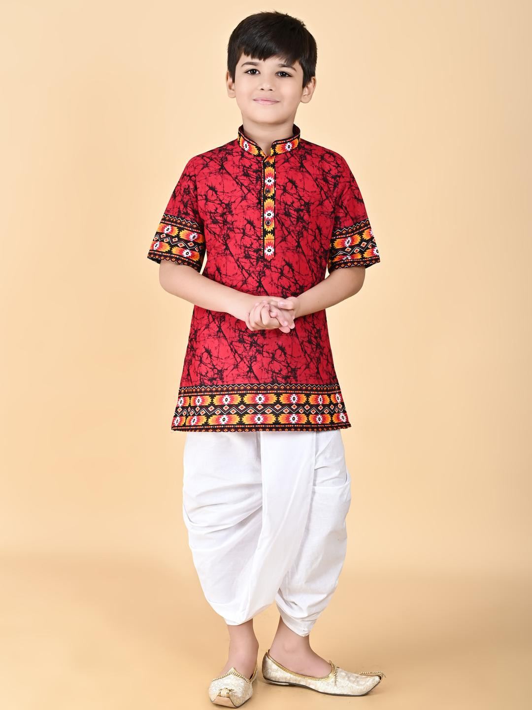 HUMAN CHOICE Kids-Boys Pure Cotton Kurta Sets