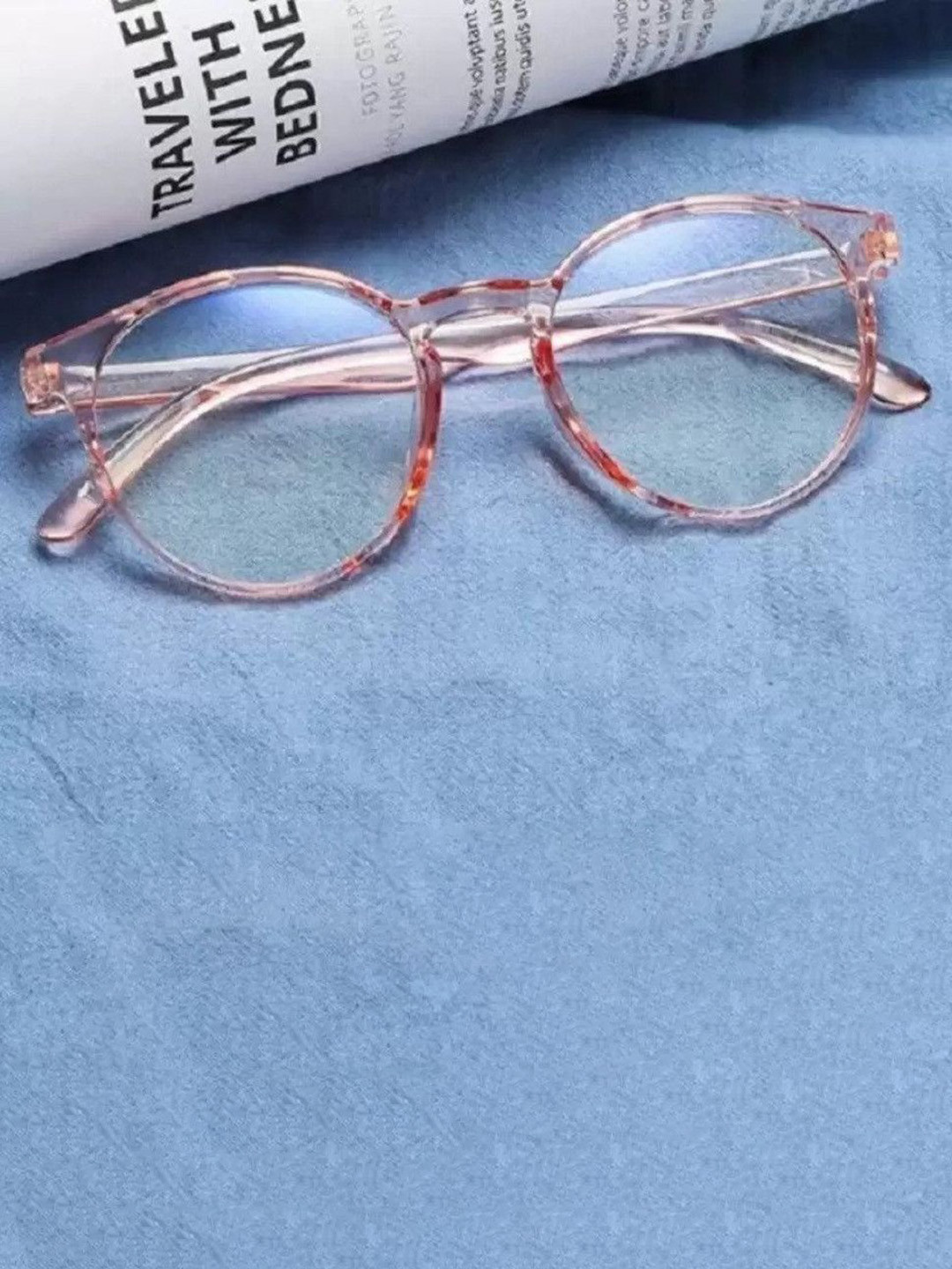 HAYDEN haiza Men Polarised Lens with Round Sunglasses pinkspike