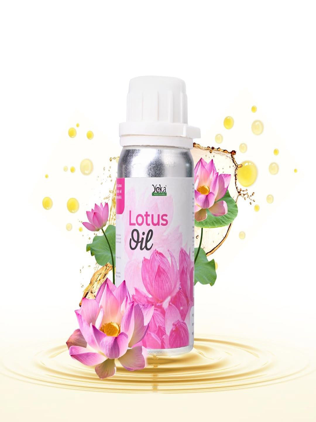 YEKA Natural Pink Lotus Hair Oil- 100 ml