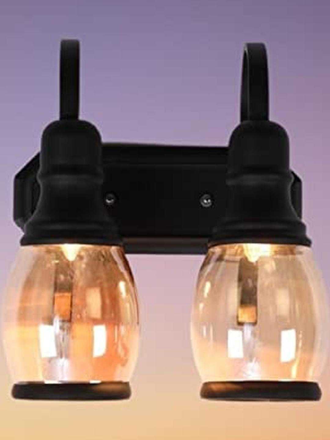 SWIATLO Black Metal Wall Lamps