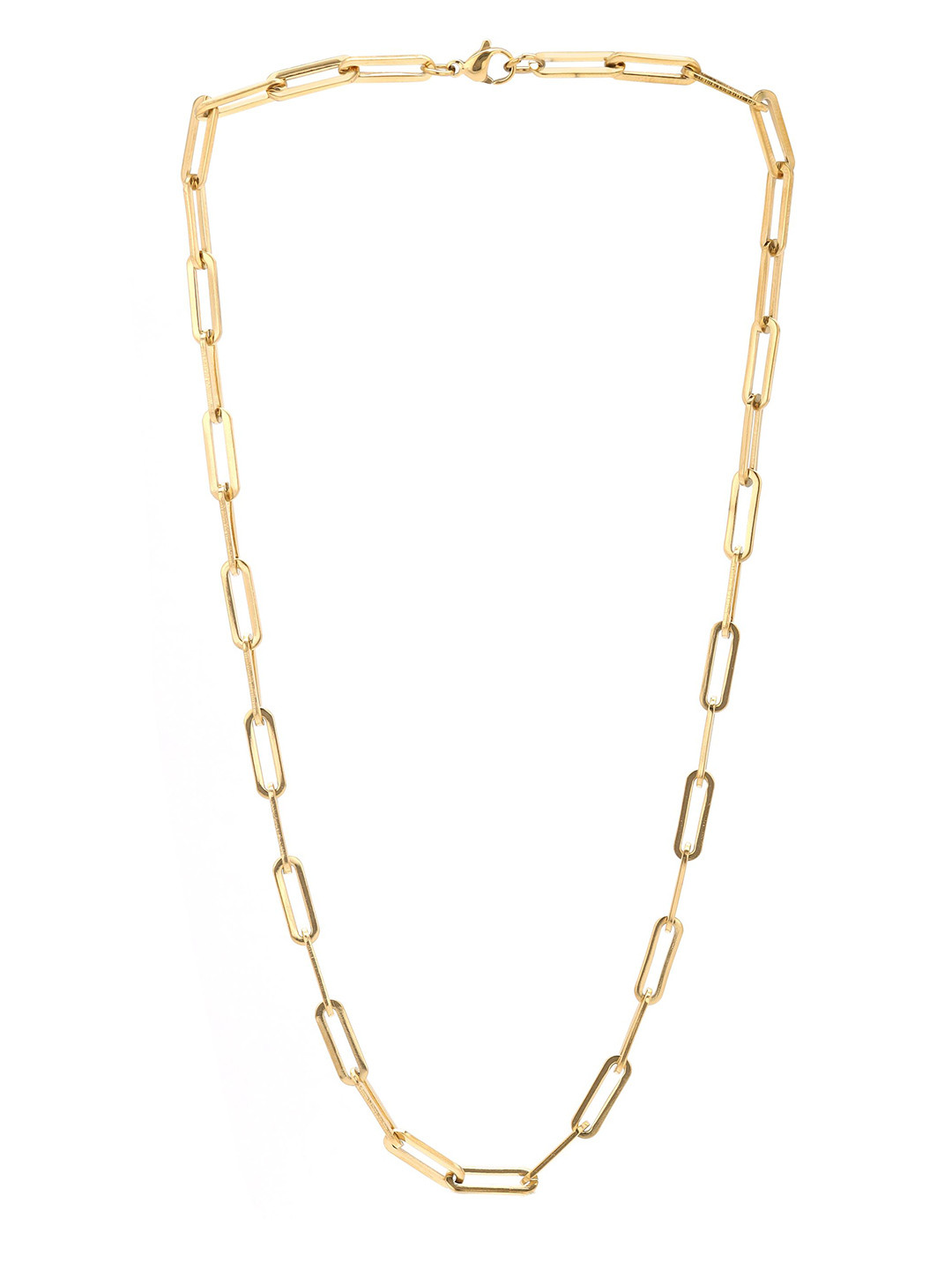 Urban Hippie Stainless Steel Gold-Plated Chain