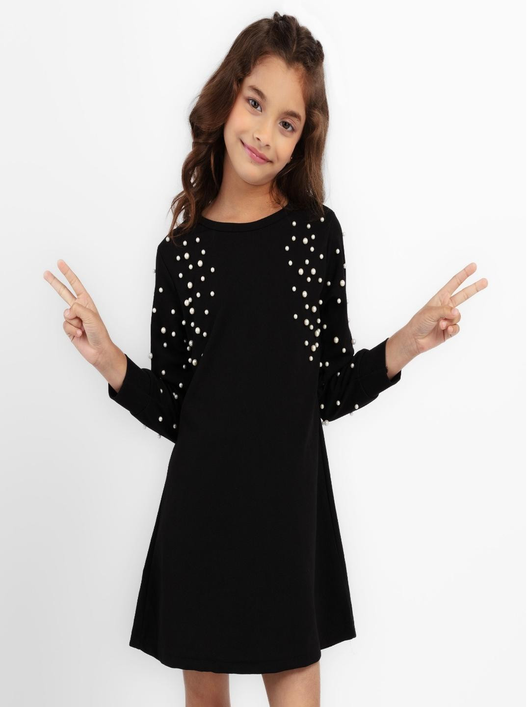 BRIGHT STARS KIDSWEAR A-Line Midi Dress