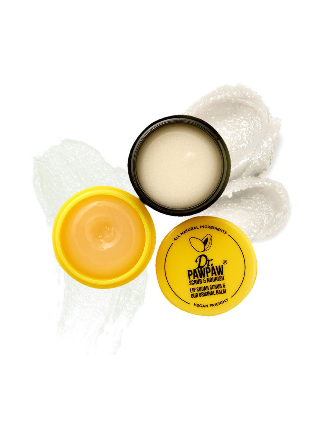 Dr. PAWPAW Set Of 2 Lip Sugar Scrub With Nourish Balm - 8 g Each