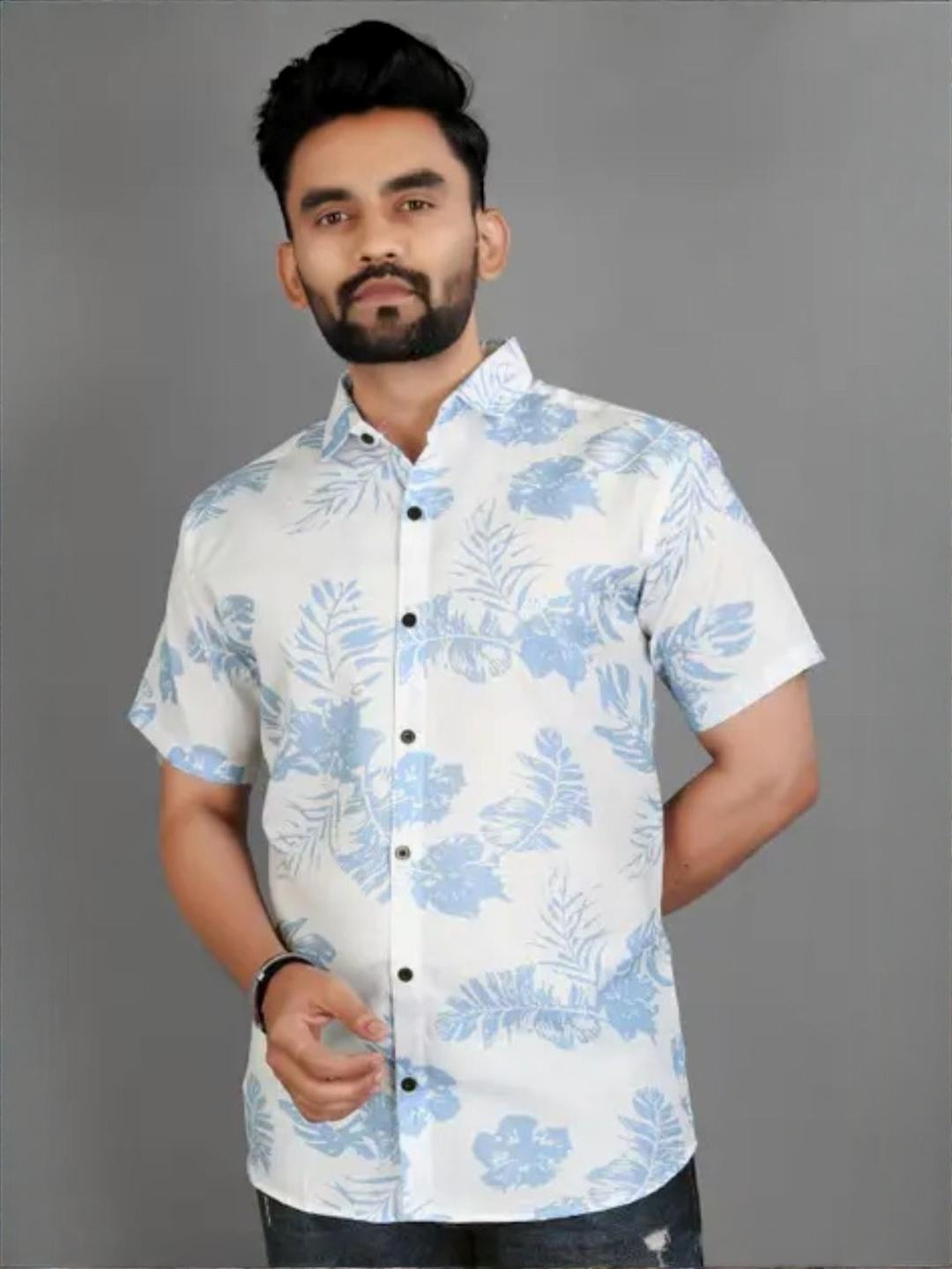 ISUEL FAB Men White Cotton Shirts