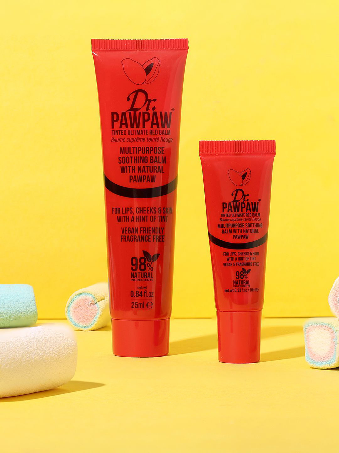 Dr. PAWPAW Tinted Nourishing Lip Balm - 25 ml - Ultimate Red
