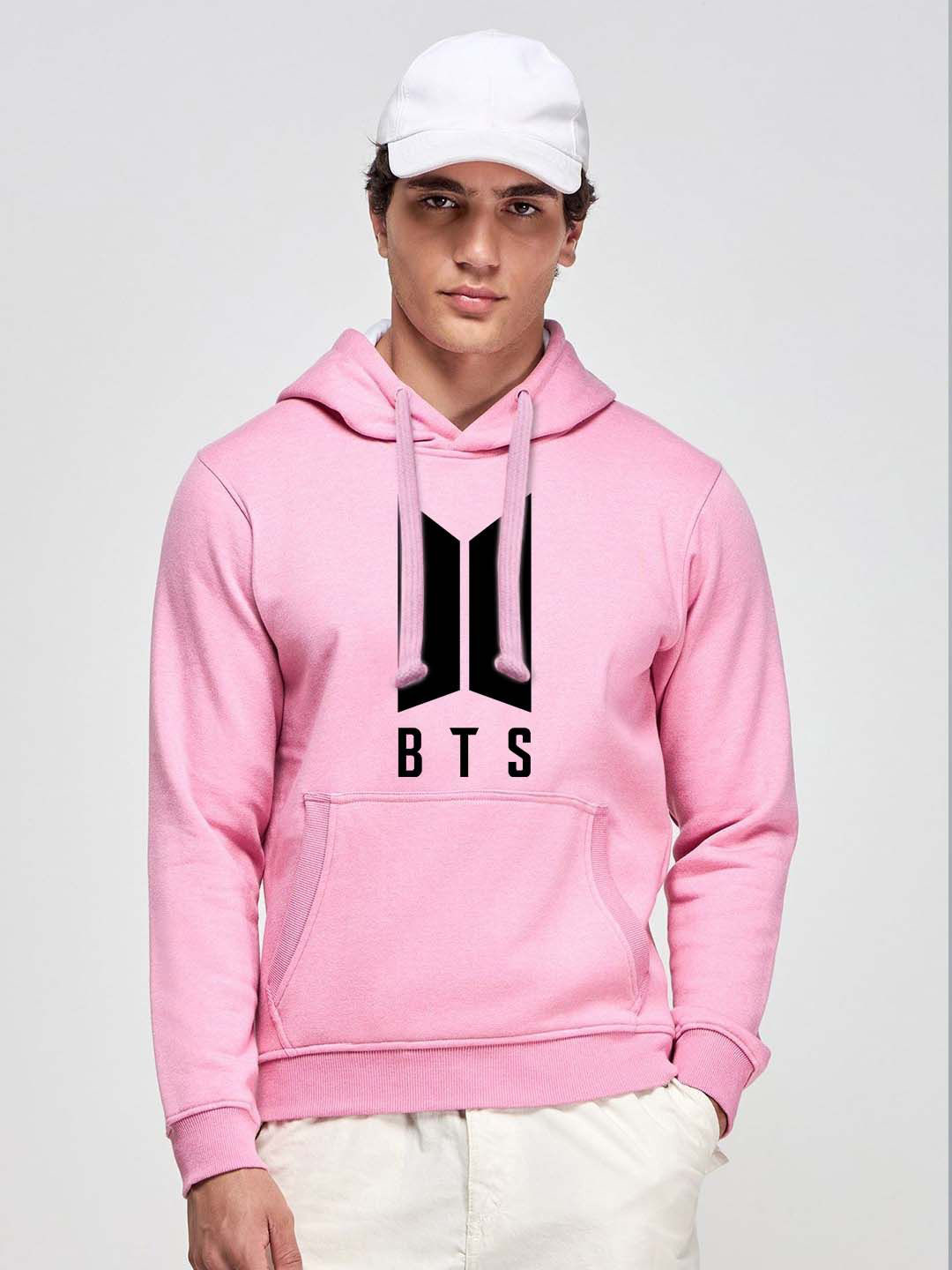 Organic Chics Men BTS Logo Hooded Sweatshirt