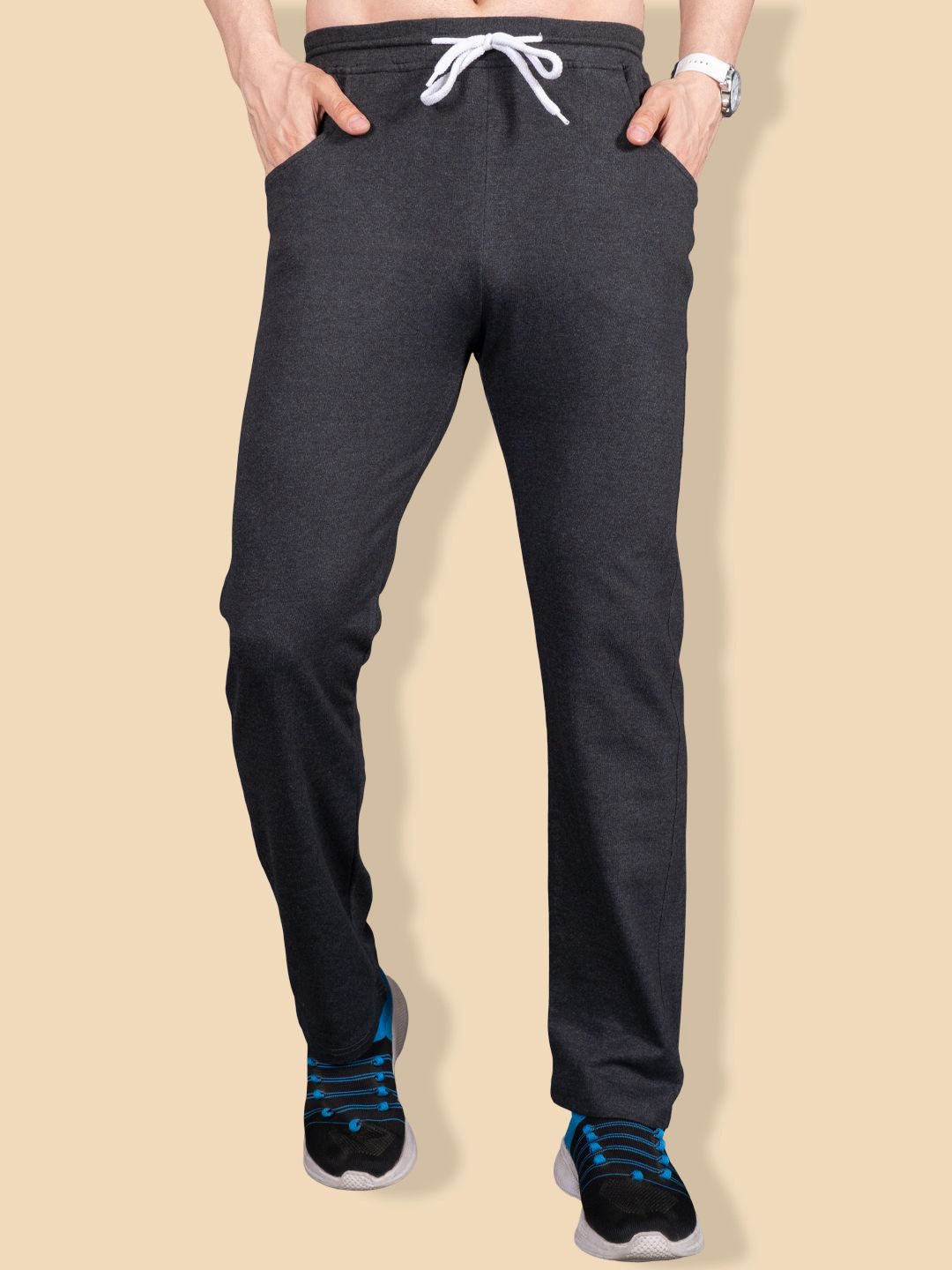 Jinfo Men Mid-Rise Track Pants