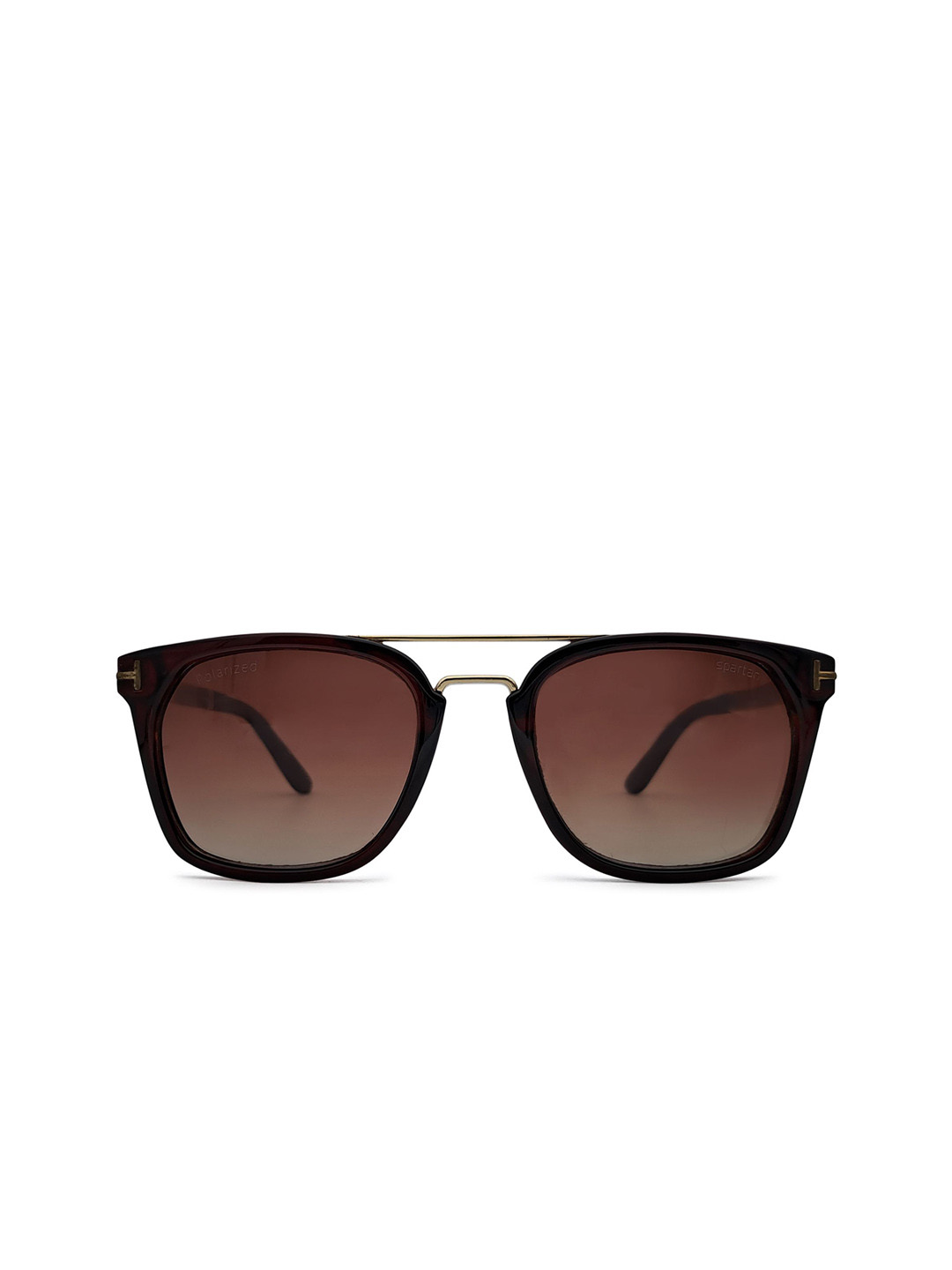 Spartan Unisex Square Sunglasses with Polarised Lens SPS06 C36