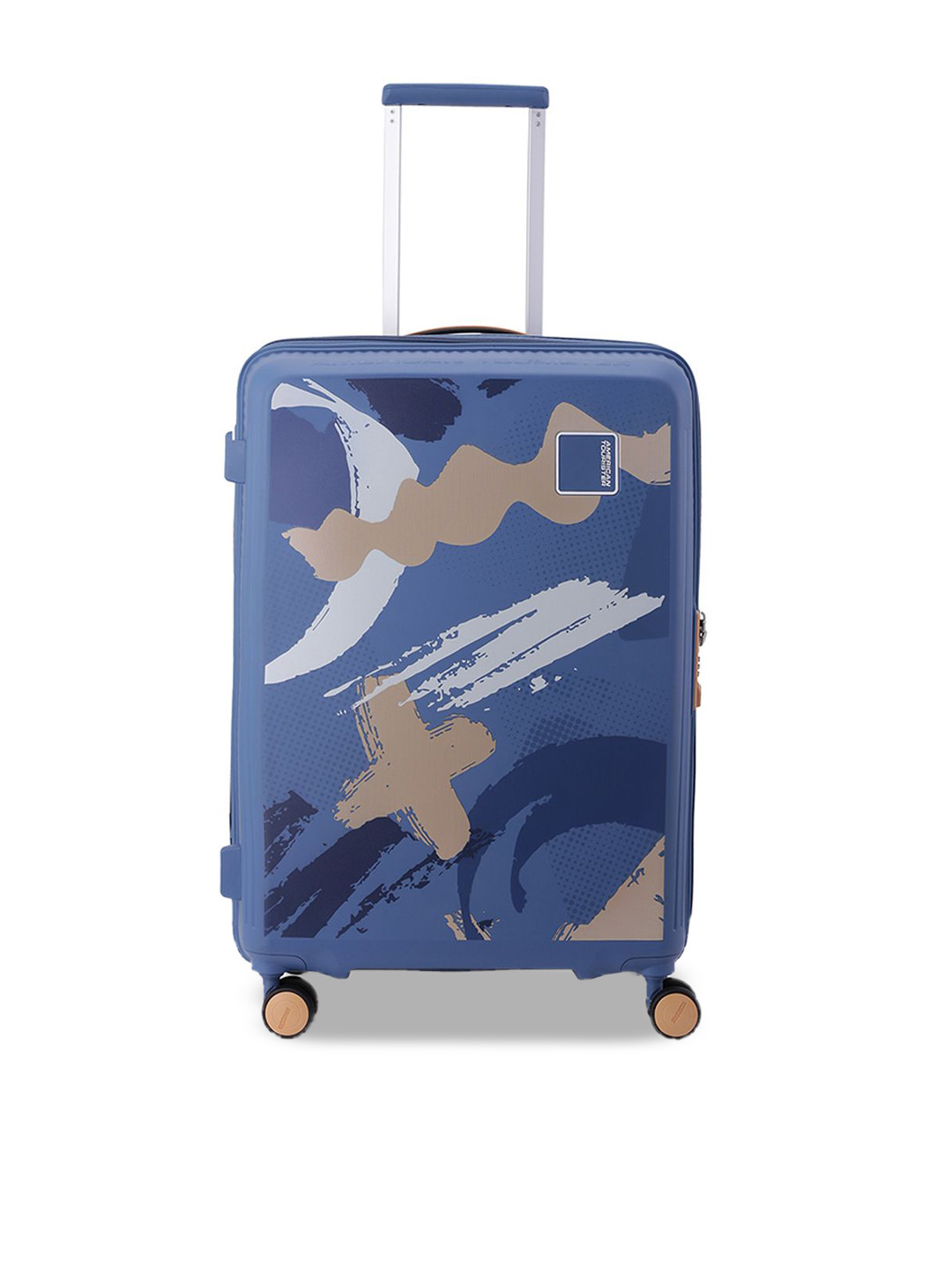 AMERICAN TOURISTER Unisex Elbrus Hard-Sided Water-Resistant Medium Trolley Bag