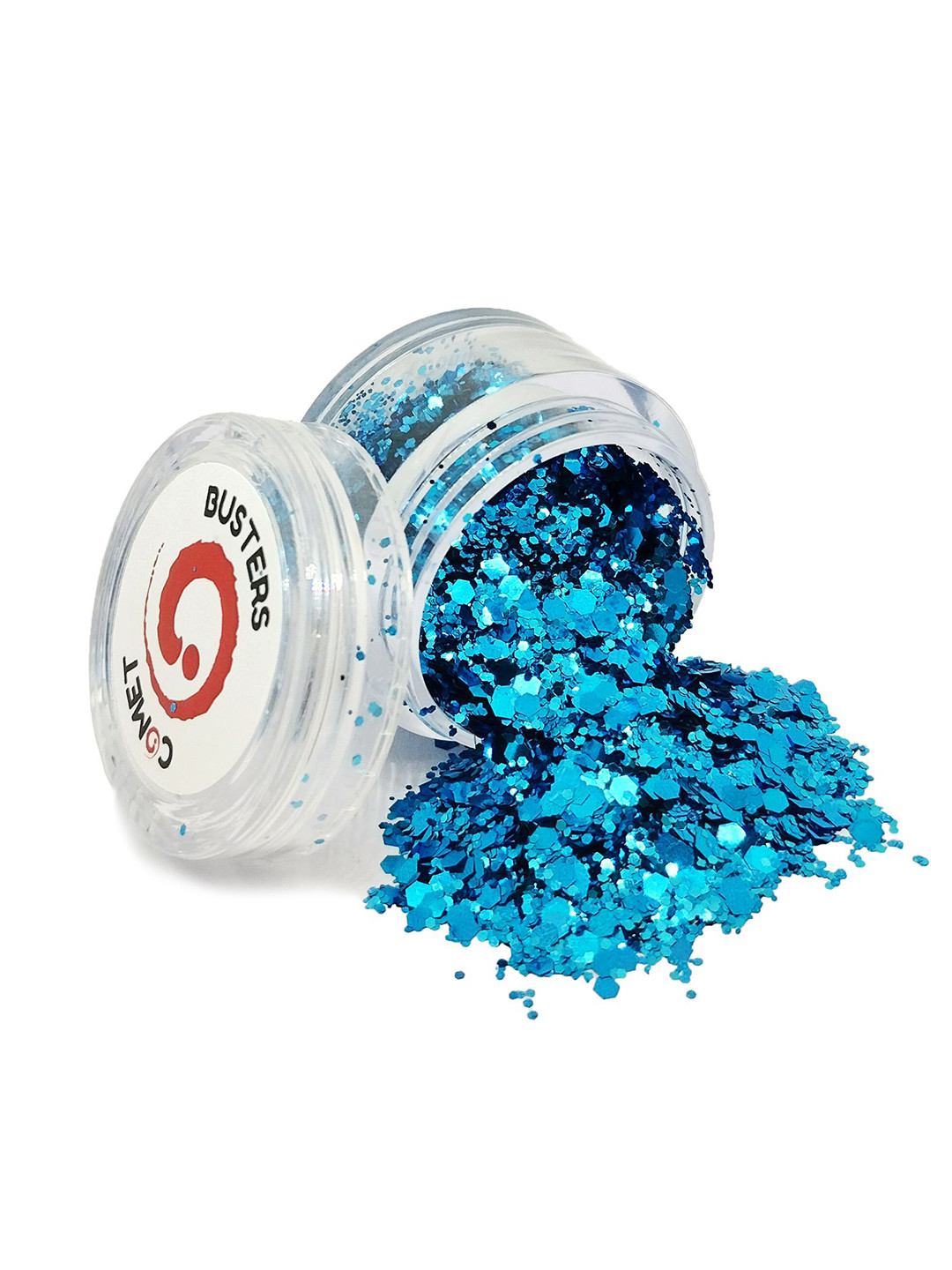 Comet Busters Chunky Glitter Shimmer Body & Eyeshadow - 5g - Teal