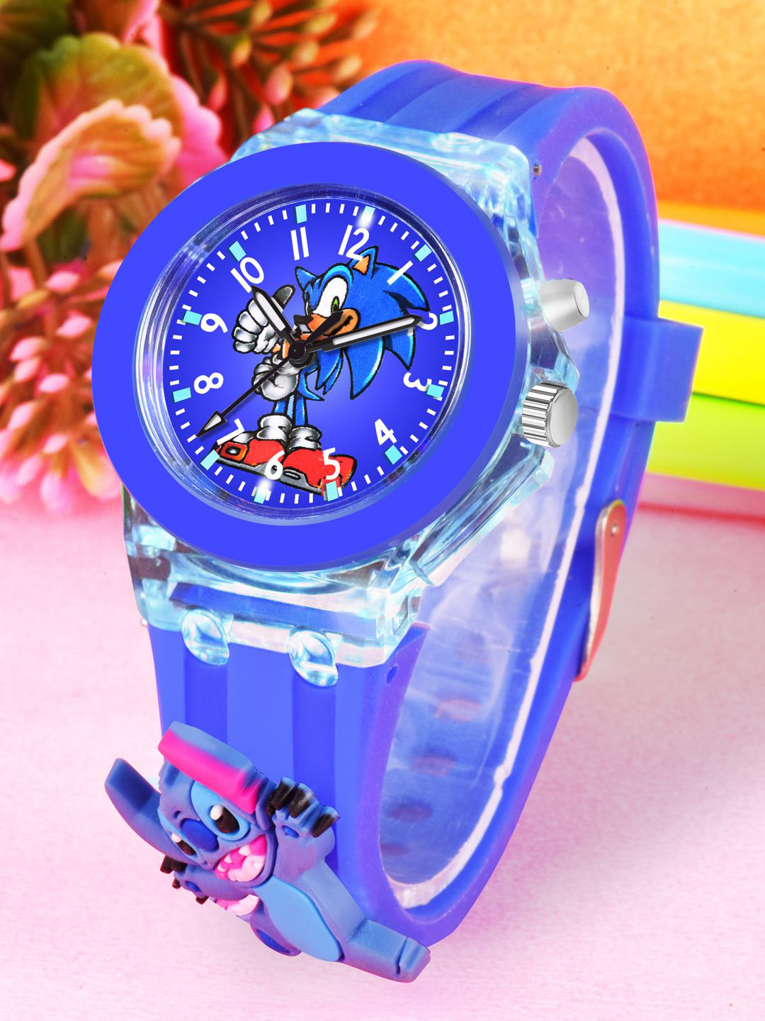 Cloudwood Boys Patterned Dial & Straps Analogue Multi Function Watch 327 Sonic