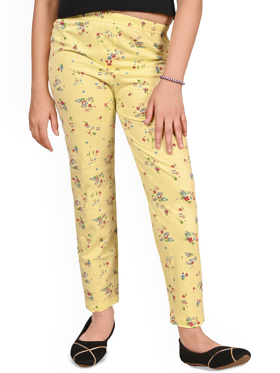 BAESD Girls Cotton Printed Regular Pyjamas Lower Pants