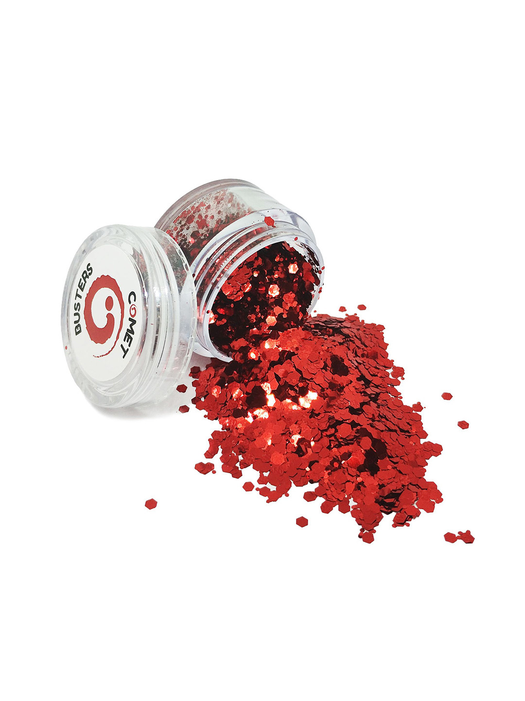 Comet Busters Chunky Glitter Shimmer Body & Eyeshadow - 5g - Red - 01