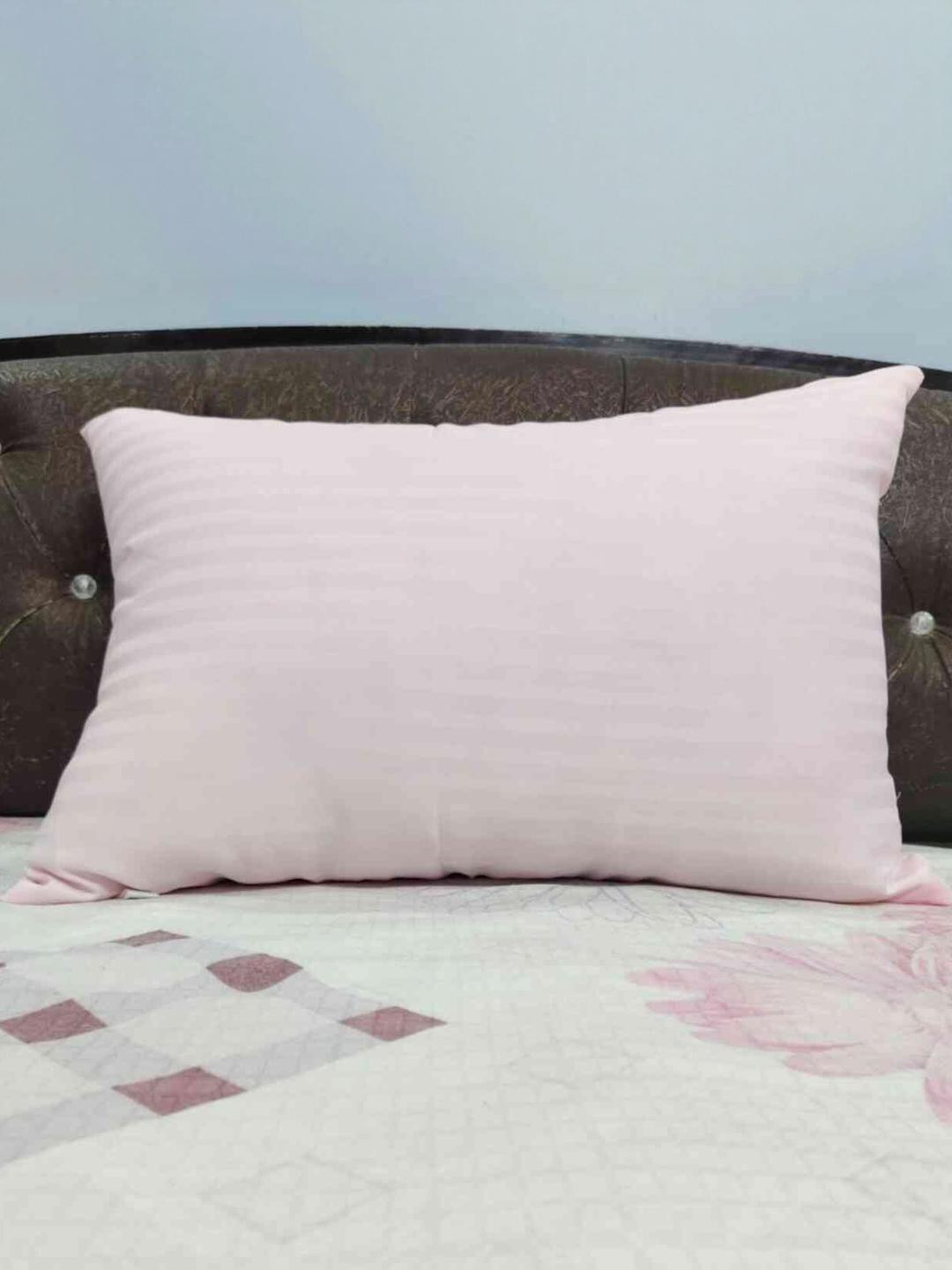 Y&A'M Peach Fibre Filled Polycotton Sleep Pillow