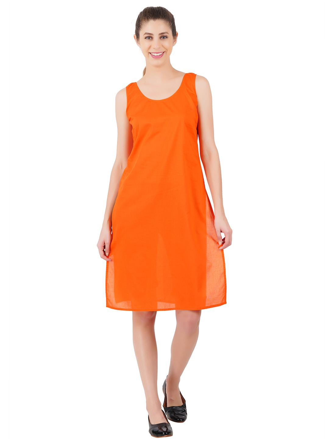 Happy Bunny Women Cotton Knee Long Inner Slip