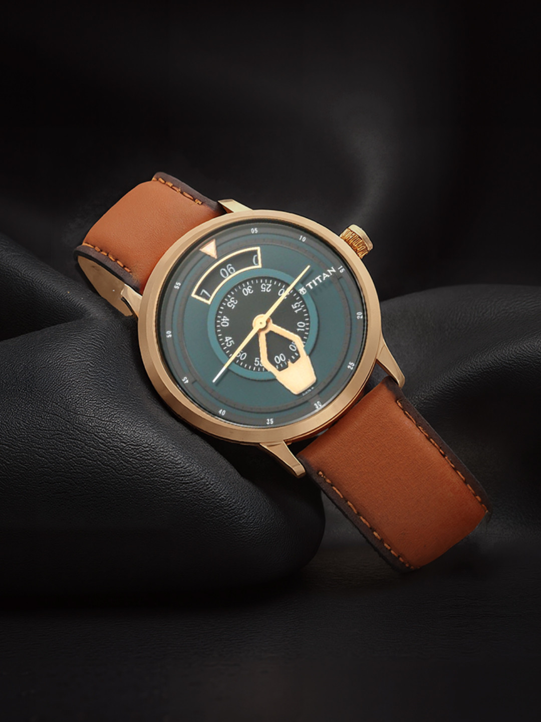 Titan Regalia Maritime Men Sea Green Analogue watch 1828QL01