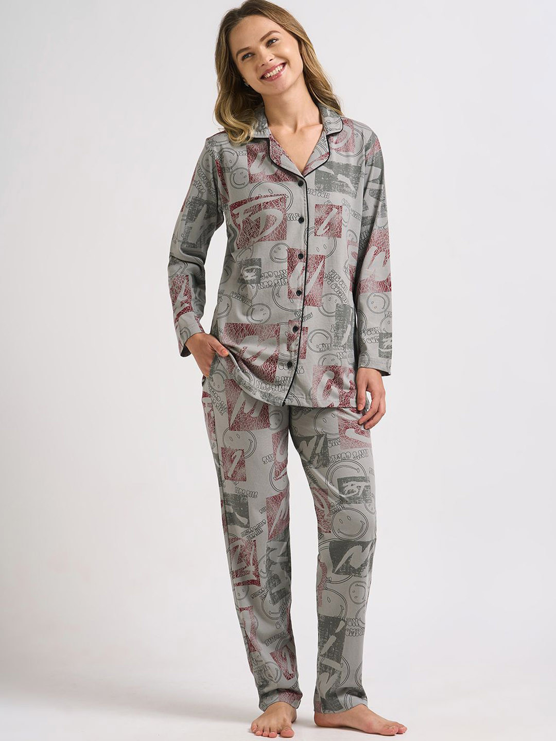 Juliana Dream Women Printed Night suit