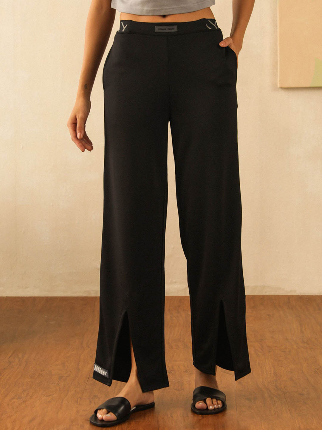 PRIMAL GRAY Women Original Casual Wide Leg Pants