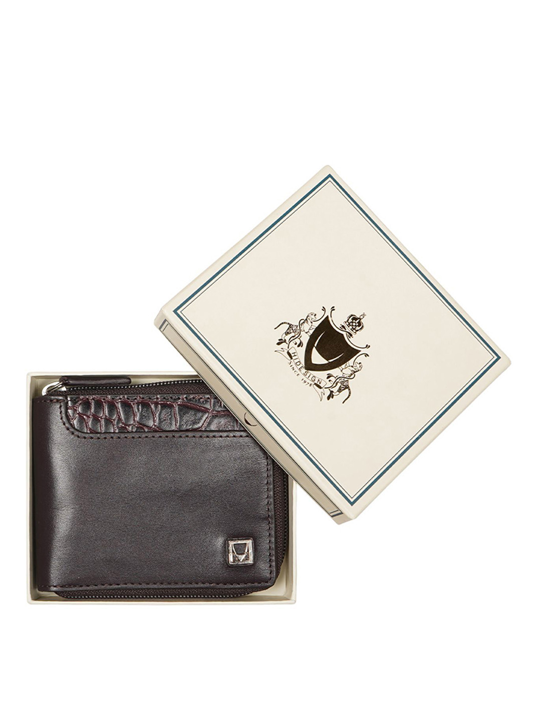 Hidesign Men Kurosawa Leather Two Fold Wallet