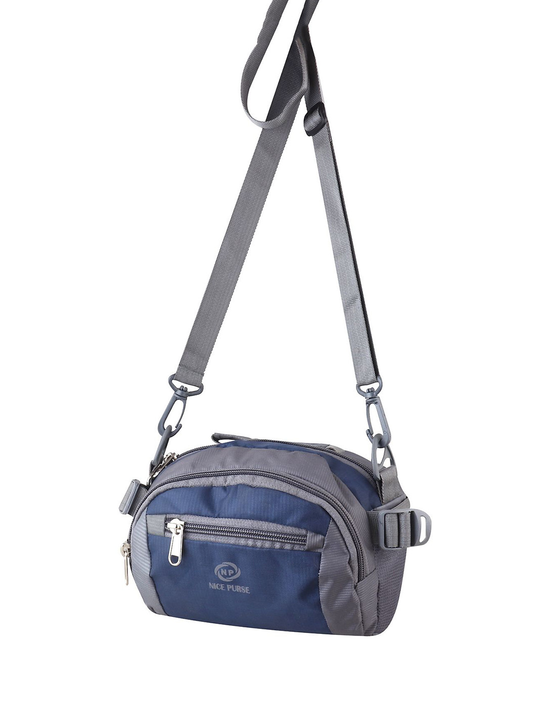 NICE PURSE Men Brand Logo Printed Water Resistance Waist Pouch