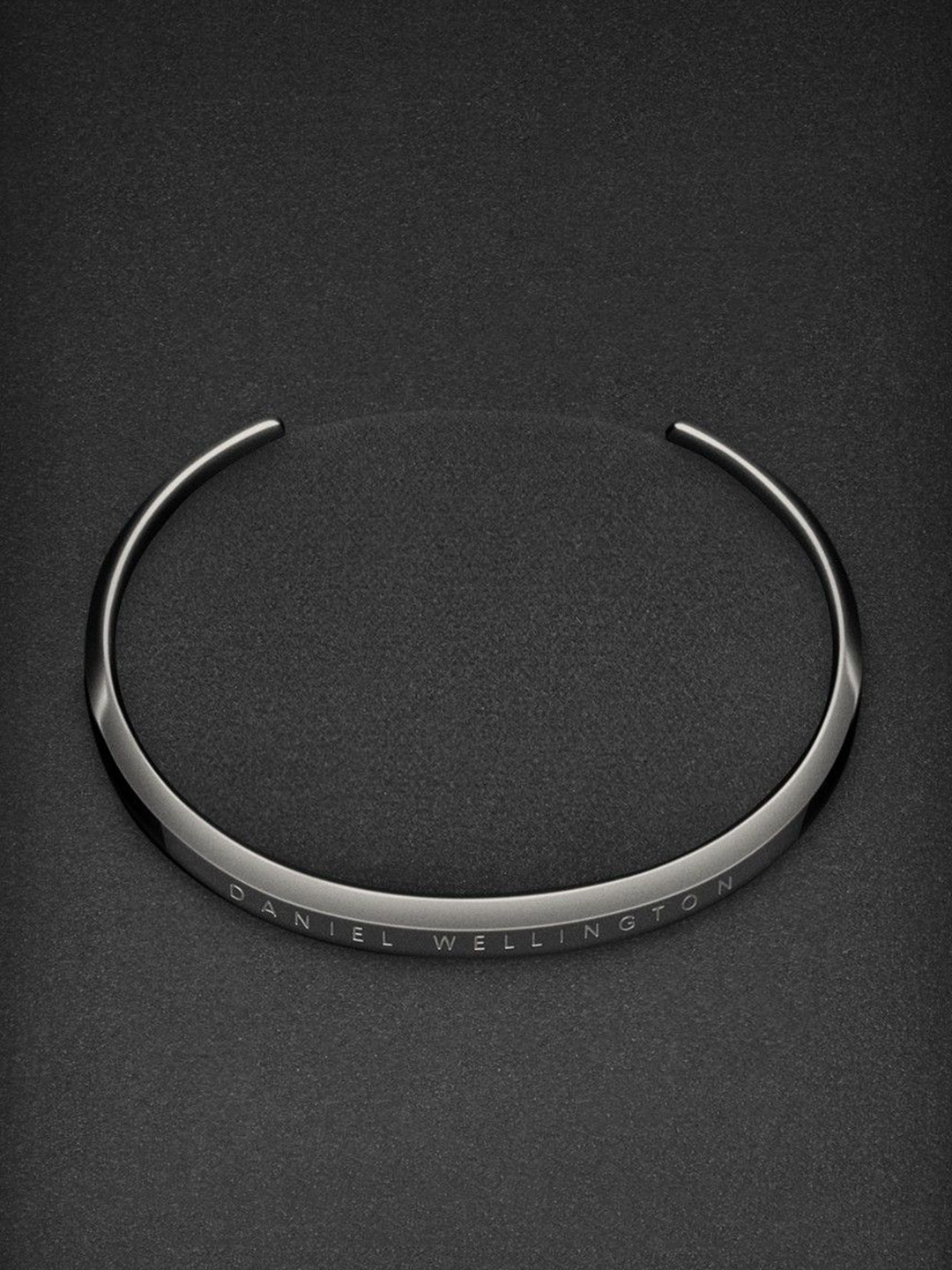 Daniel Wellington Women Classic Grey Metal Cuff Bracelet
