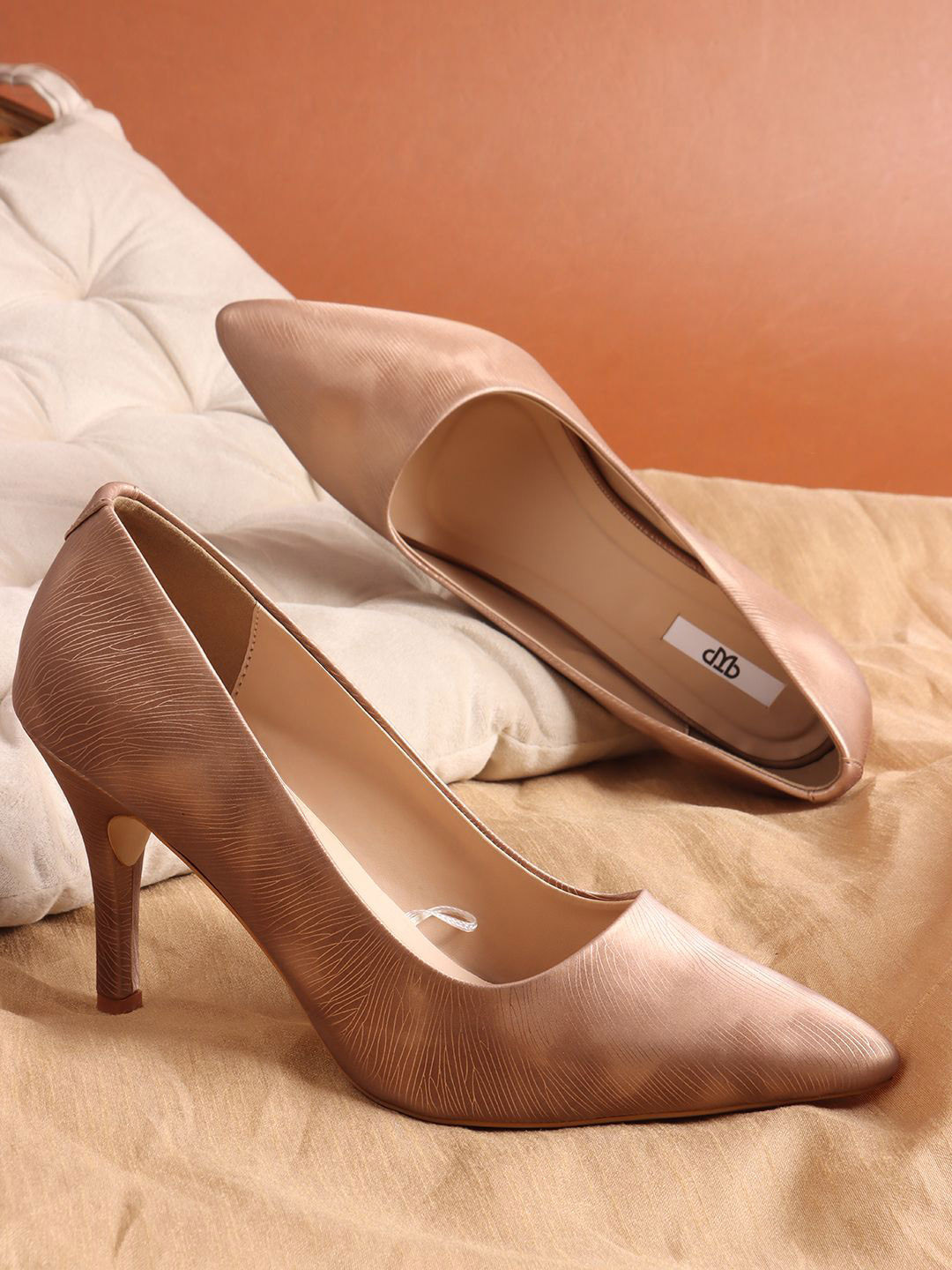 THE WHITE POLE Trending Casual Stiletto Heel For Womens And Girls