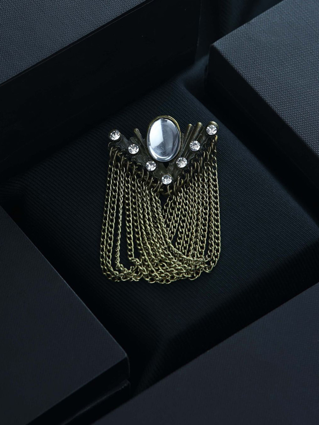 House of Pataudi Chaincrest Brooch