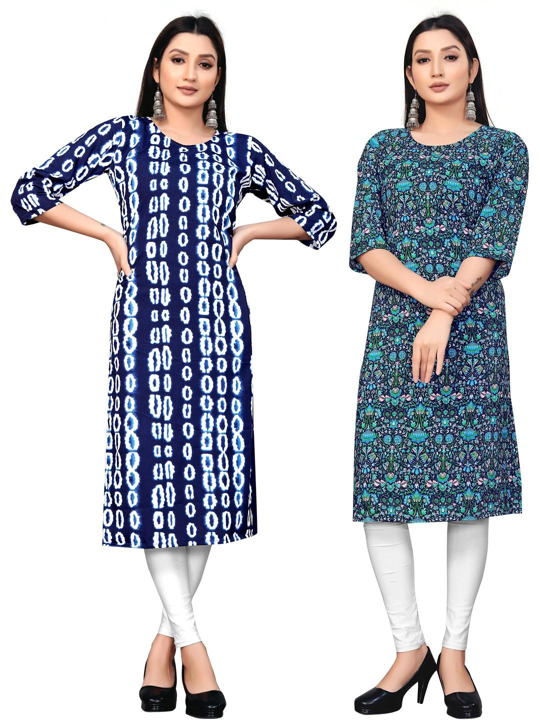 MANTRA DESIGNER Women set of 2 Crepe Kurta