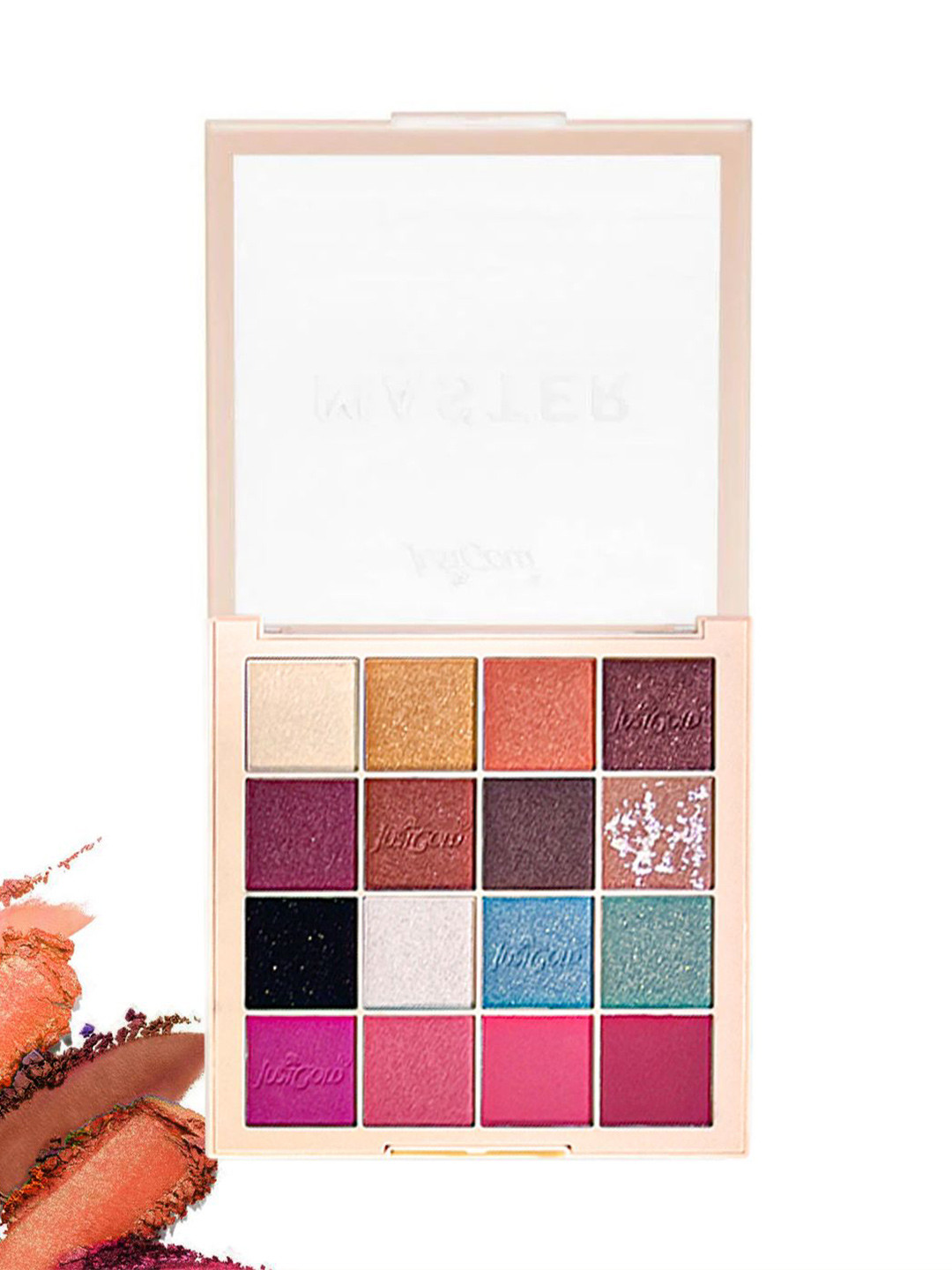 JUSTGOLD 16 Color Master Professional Color Eyeshadow - 50 g - Shade- #01