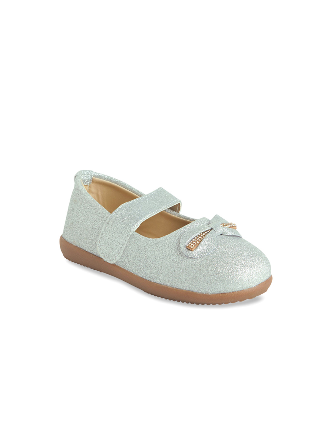 CHiU Girls Round Toe Bow Detail Mary Janes