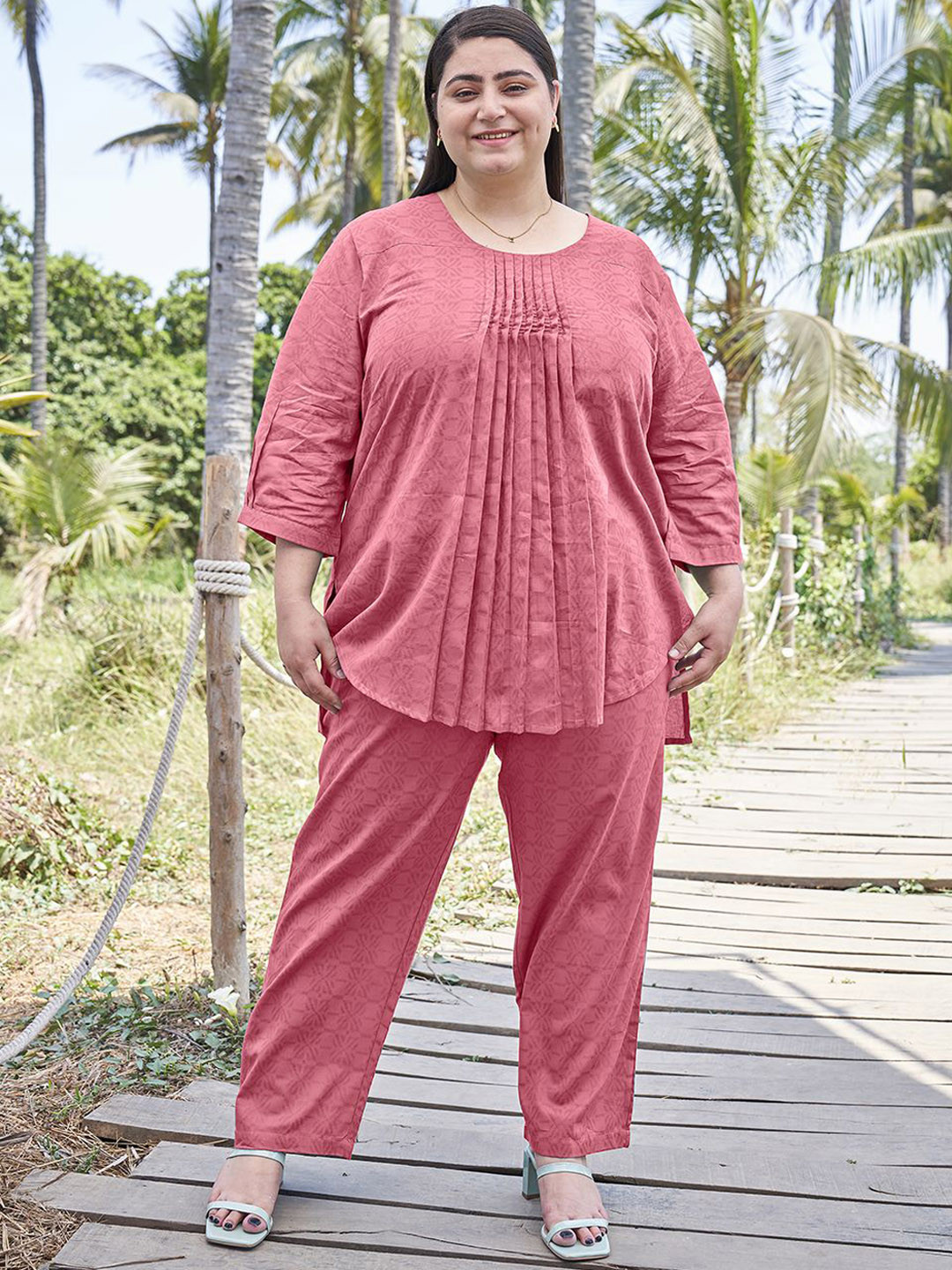 TITTLI Love It Round Neck Tunic With TrousersCo-Ords