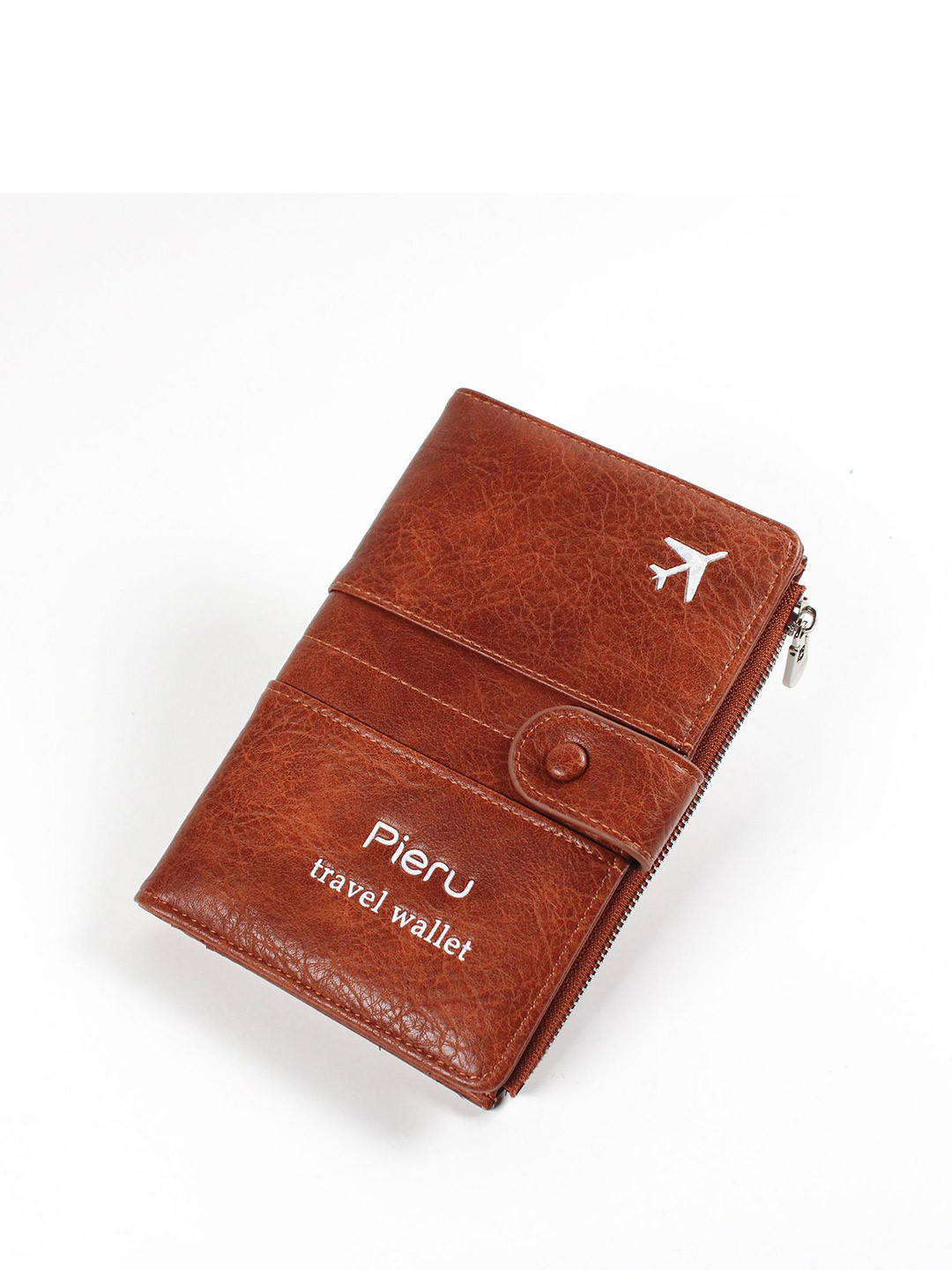 Pieru Unisex Textured Waterproof Card Holder Wallet