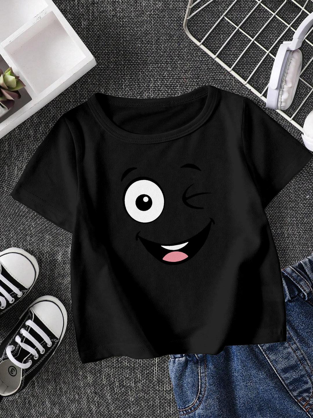 FIONAA TRENDZ Kids Panda Printed T-shirt