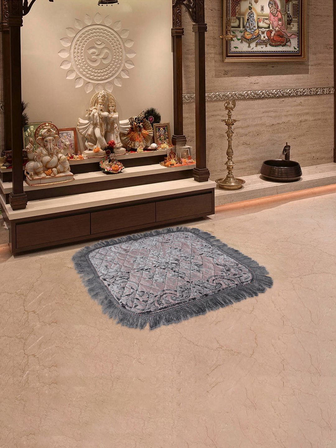 Aura Grey Self-Designed Prayer Mat