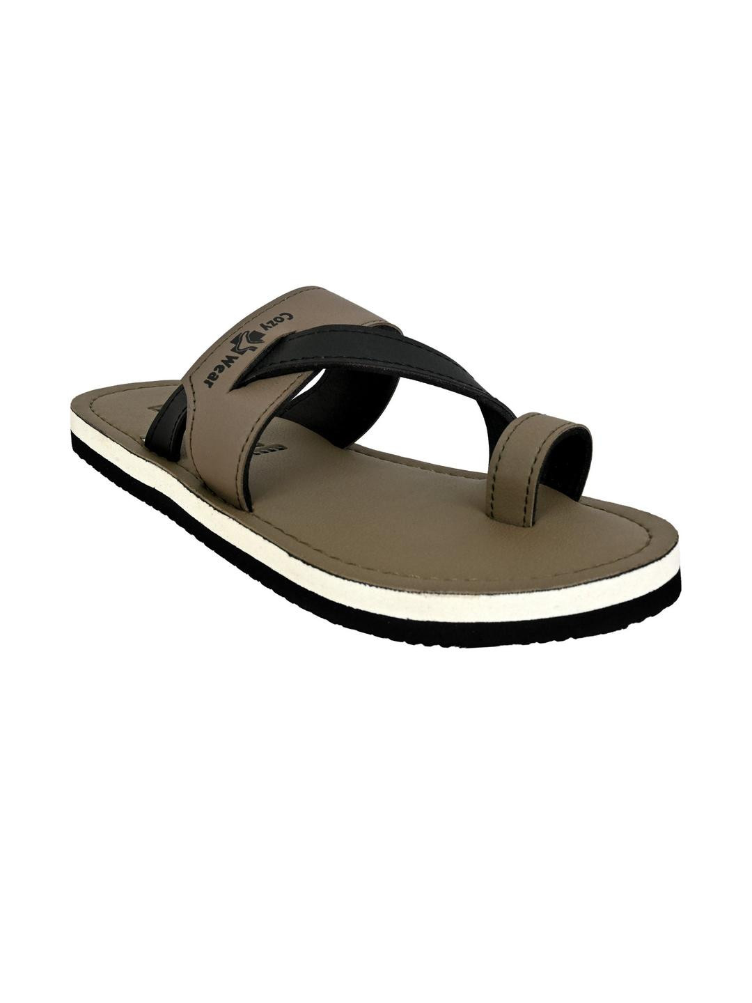 Cozy Wear Men Green Sliders