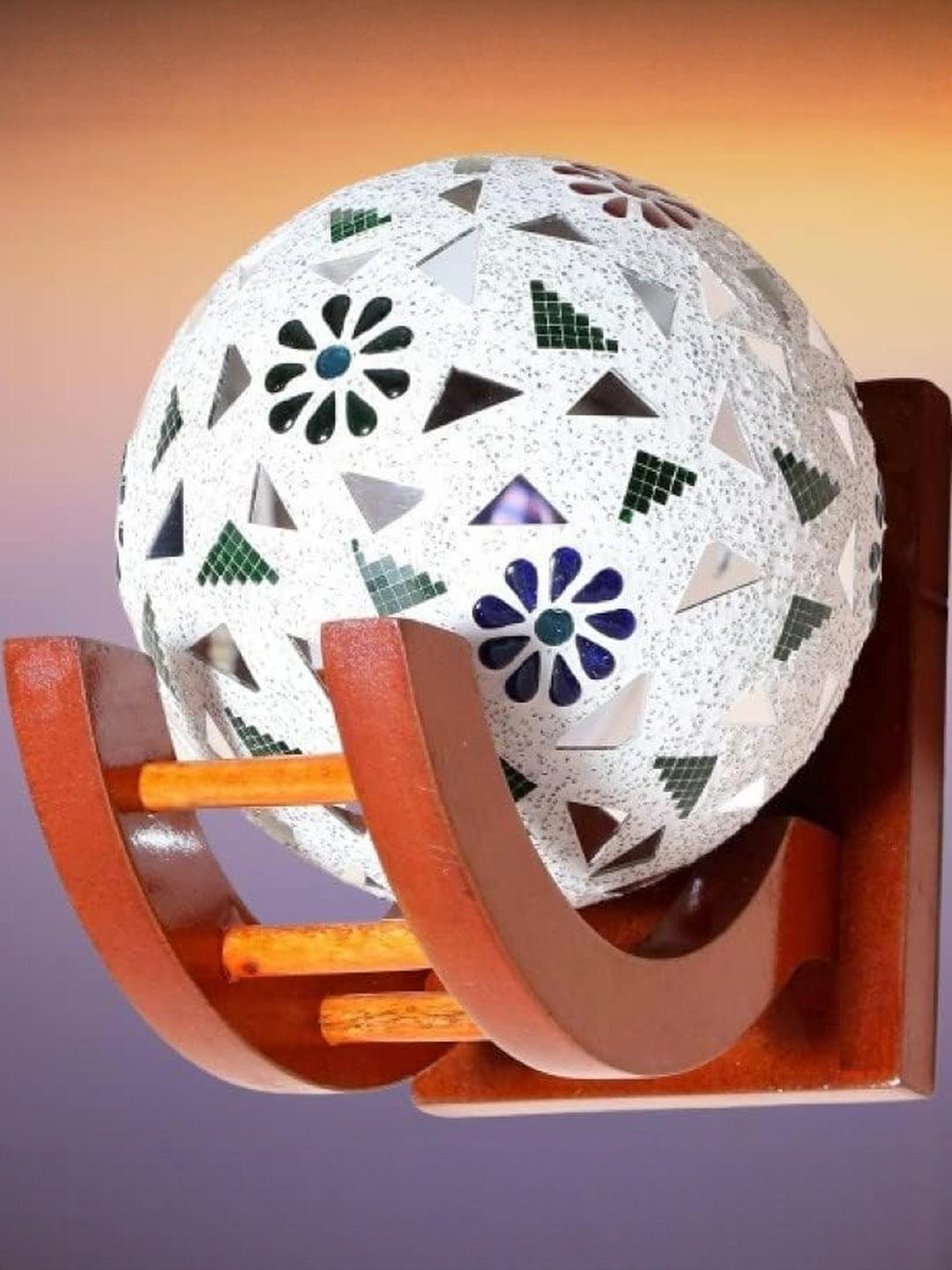 SWIATLO Brown Wood Wall Lamp